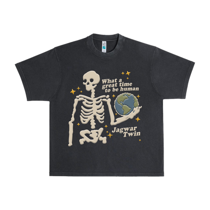 What A Great Time To Be Human Puff Tee