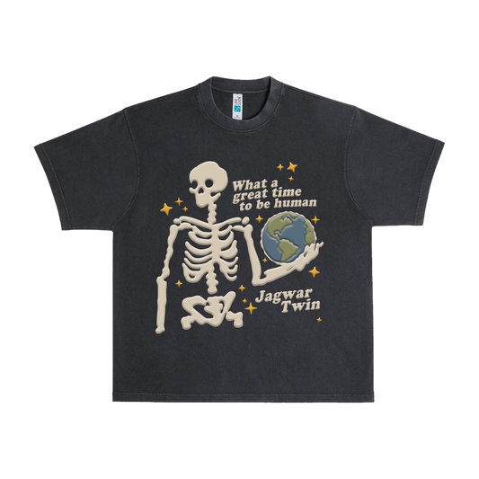 What A Great Time To Be Human Puff Tee